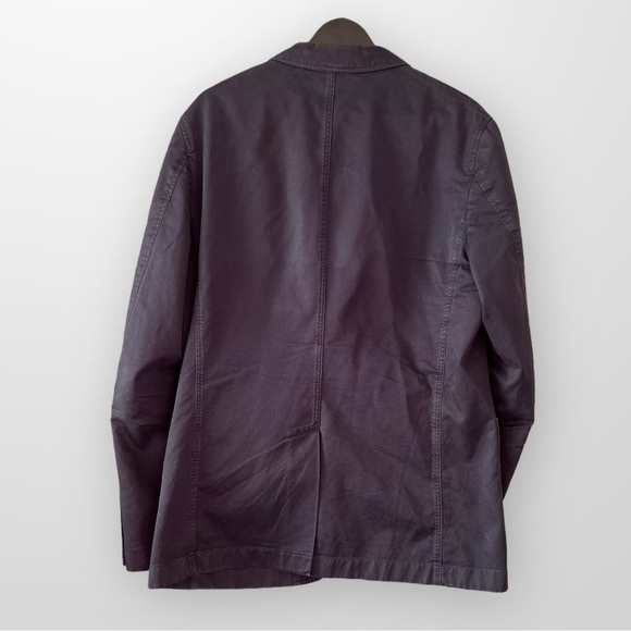 Burberry Cotton Blazer Navy Blue | Mens Blazers | Suits and Jackets | La⦠- Picture 2 of 10